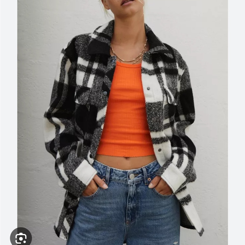 Urban outfitters Plaid Shacket